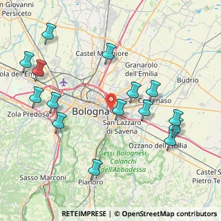 Mappa , 40138 Bologna BO, Italia (9.40733)