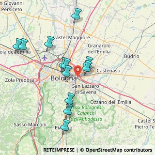 Mappa , 40138 Bologna BO, Italia (7.86417)