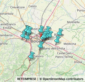 Mappa , 40138 Bologna BO, Italia (8.68733)