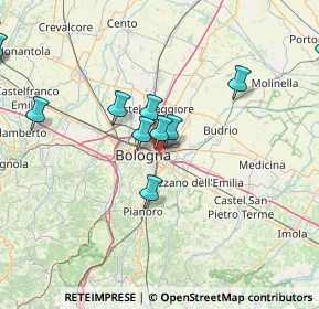 Mappa , 40138 Bologna BO, Italia (20.92846)