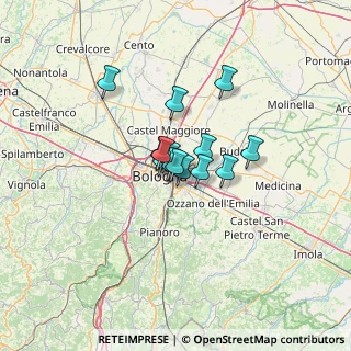 Mappa , 40138 Bologna BO, Italia (7.29714)