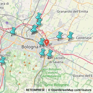 Mappa , 40138 Bologna BO, Italia (4.04727)