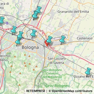 Mappa , 40138 Bologna BO, Italia (5.79667)