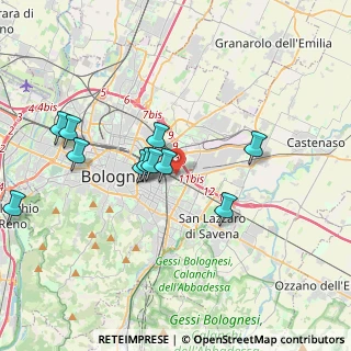 Mappa , 40138 Bologna BO, Italia (3.65727)