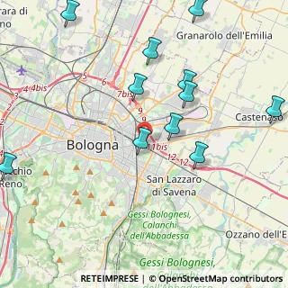 Mappa , 40138 Bologna BO, Italia (4.80364)