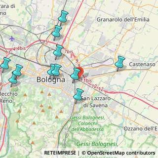 Mappa , 40138 Bologna BO, Italia (4.68273)