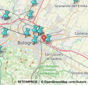 Mappa , 40138 Bologna BO, Italia (4.90077)