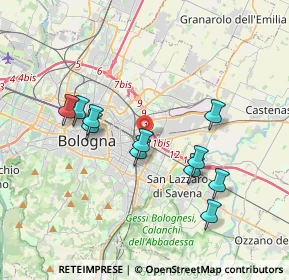 Mappa , 40138 Bologna BO, Italia (3.52455)