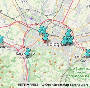 Mappa Via Carlo Zucchi, 40134 Bologna BO, Italia (4.17)