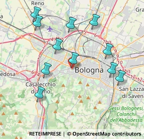 Mappa Via Carlo Zucchi, 40134 Bologna BO, Italia (4.18)