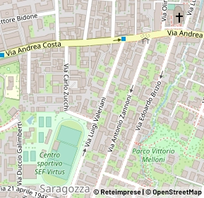 Mappa 40134 Bologna BO, Italia (0.10385)