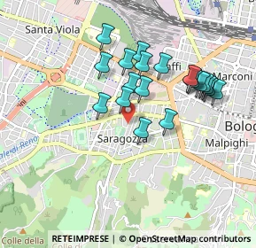 Mappa Via Carlo Zucchi, 40134 Bologna BO, Italia (0.8245)