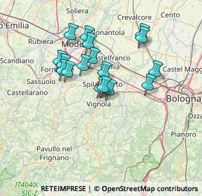 Mappa Via Natale Bruni, 41058 Vignola MO, Italia (11.91941)