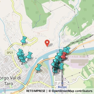 Mappa Via dei Platoni, 43043 Borgo Val di Taro PR, Italia (0.55519)