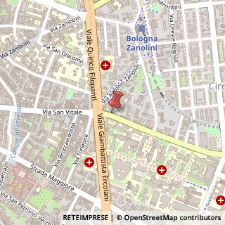 Mappa Via Giuseppe Massarenti, 8, 40138 Bologna, Bologna (Emilia Romagna)