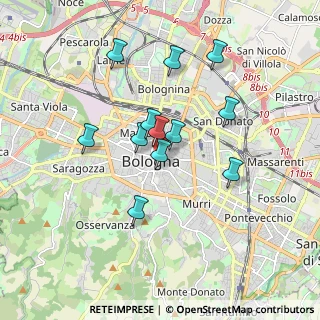 Mappa Via Francesco Rizzoli, 40126 Bologna BO, Italia (1.52083)