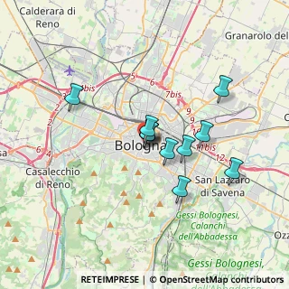 Mappa Via Rizzoli, 40126 Bologna BO, Italia (2.56273)