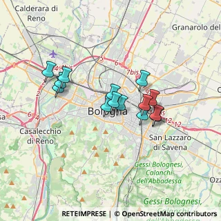Mappa Via Francesco Rizzoli, 40126 Bologna BO, Italia (2.76071)