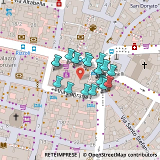 Mappa Via Rizzoli, 40100 Bologna BO, Italia (0)