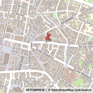 Mappa Via San Vitale, 13, 40125 Bologna, Bologna (Emilia Romagna)