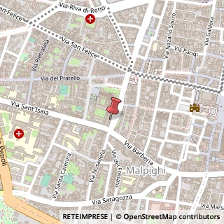 Mappa Galleria del Toro, 3, 40123 Bologna, Bologna (Emilia Romagna)