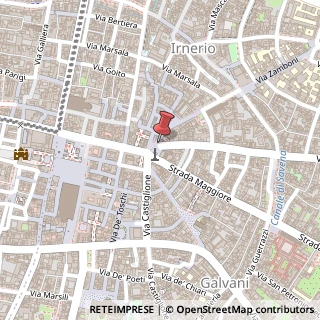 Mappa Via San Vitale,  2, 40125 Bologna, Bologna (Emilia Romagna)