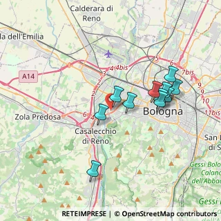 Mappa Via De Ambris Alceste, 40133 Bologna BO, Italia (3.40909)