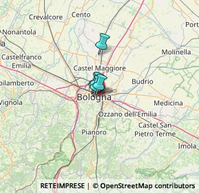 Mappa Via Pietro Loreta, 40138 Bologna BO, Italia (34.33647)