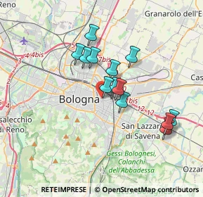 Mappa Via Pietro Loreta, 40138 Bologna BO, Italia (2.93077)