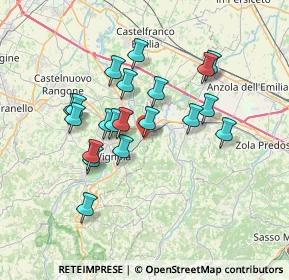 Mappa Via Caravaggio, 41056 Savignano sul Panaro MO, Italia (6.3375)