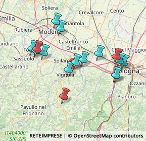 Mappa Via Caravaggio, 41056 Savignano sul Panaro MO, Italia (14.62125)