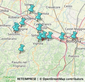 Mappa Via Caravaggio, 41056 Savignano sul Panaro MO, Italia (13.99667)