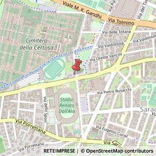 Mappa Via della Certosa, 10/C, 40134 Bologna, Bologna (Emilia Romagna)