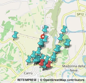 Mappa Strada Provinciale, 12061 Carrù CN, Italia (0.96333)