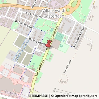 Mappa Via villanova 29, 40055 Castenaso, Bologna (Emilia Romagna)