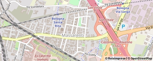 Mappa Bologne