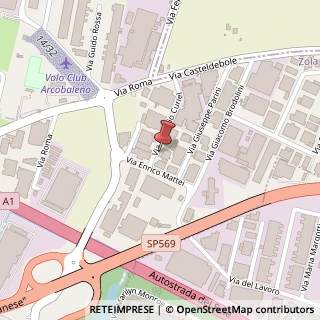 Mappa Via Eugenio Curiel, 9, 40069 Zola Predosa, Bologna (Emilia Romagna)