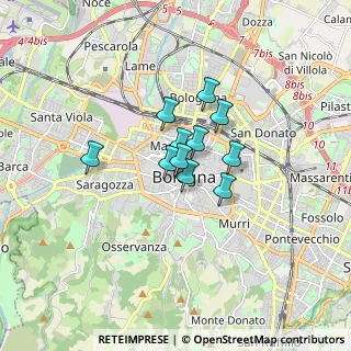 Mappa P.za Franklin Delano Roosevelt, 40123 Bologna BO, Italia (0.98545)