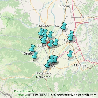 Mappa SP 25, 12020 Tarantasca CN (10.528)