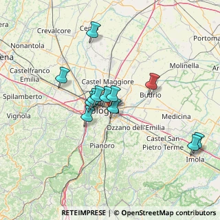 Mappa Via Alessandro Tartagni, 40138 Bologna BO, Italia (12.2275)