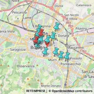 Mappa Via S. Vitale, 40125 Bologna BO, Italia (1.16706)