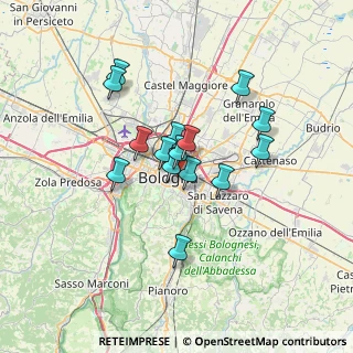 Mappa Via S. Vitale, 40126 Bologna BO, Italia (5.312)
