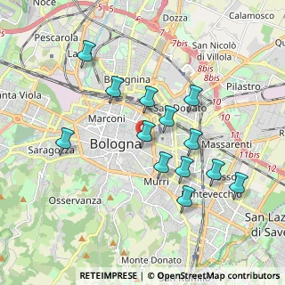 Mappa Via S. Vitale, 40126 Bologna BO, Italia (1.78077)