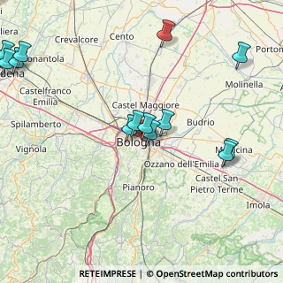 Mappa Via S. Vitale, 40126 Bologna BO, Italia (21.78929)