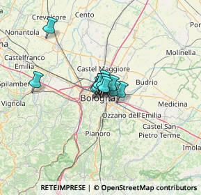Mappa Via S. Vitale, 40126 Bologna BO, Italia (5.555)