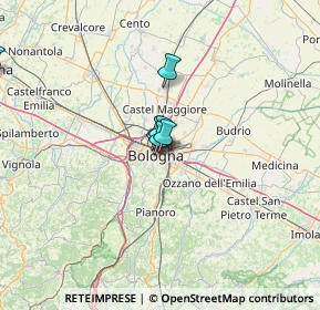 Mappa Via S. Vitale, 40126 Bologna BO, Italia (33.82)