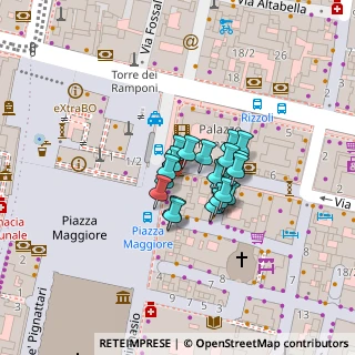 Mappa Vicolo Ranocchi, 40124 Bologna BO, Italia (0)