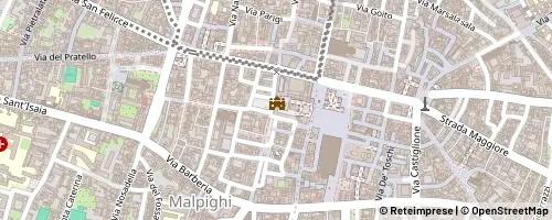 Mappa Bologne