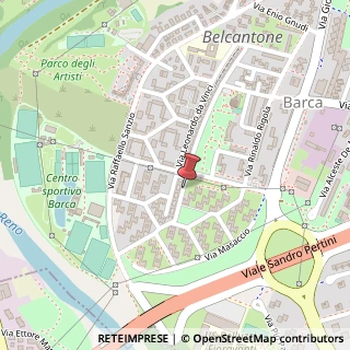Mappa Via Nullo Baldini,  3, 40133 Bologna, Bologna (Emilia Romagna)