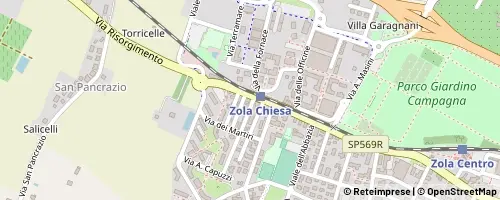 Mappa Zola Predosa